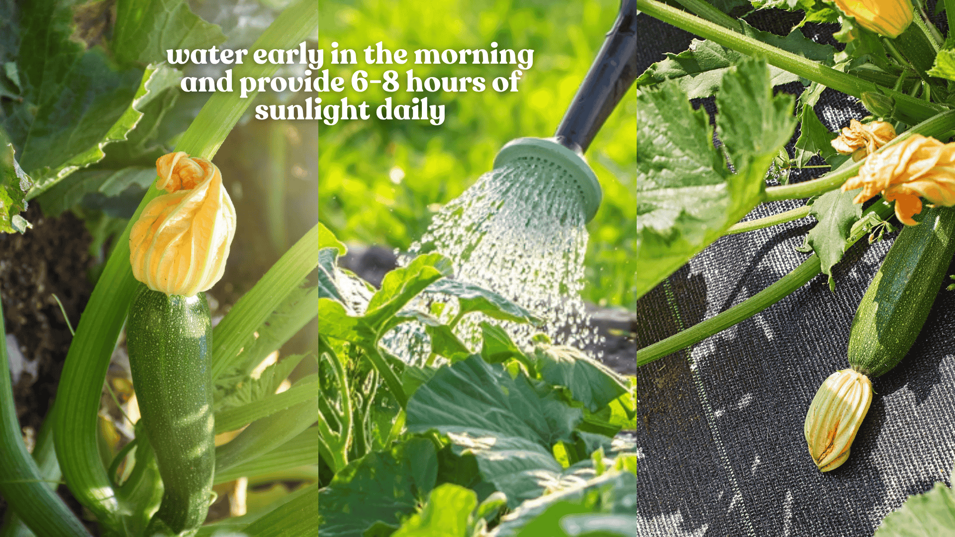 growing-zucchini-plant