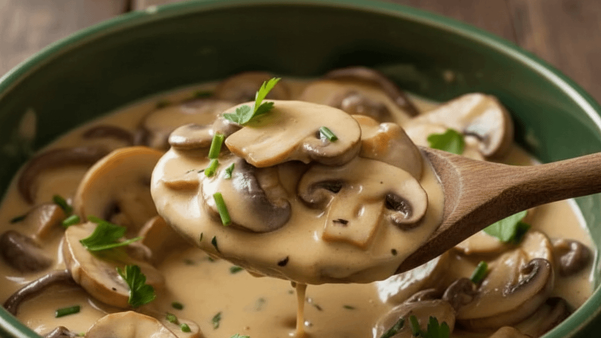 creamy-mushroom-sauce-thyme
