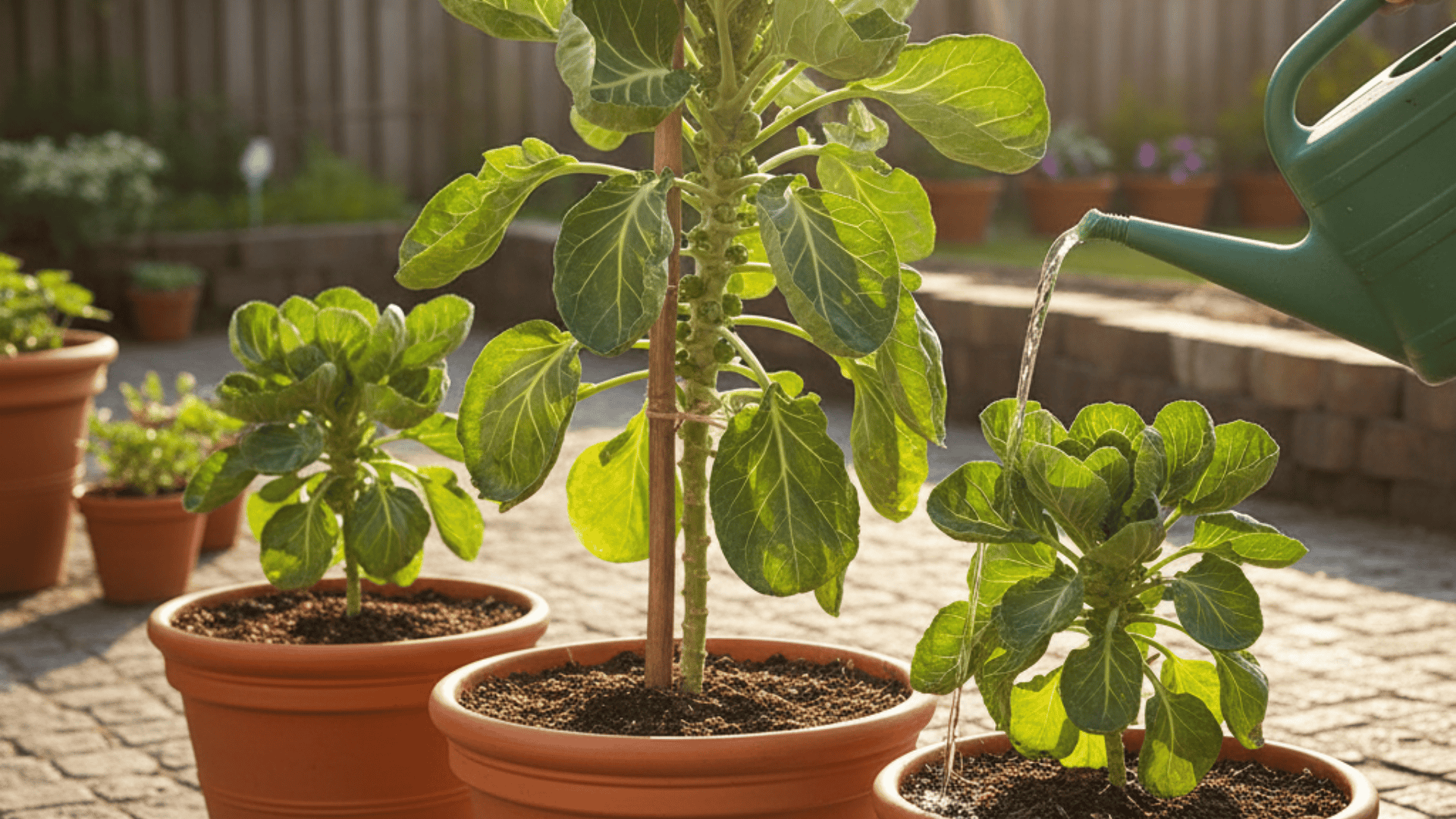 how to start growing brussel sprouts