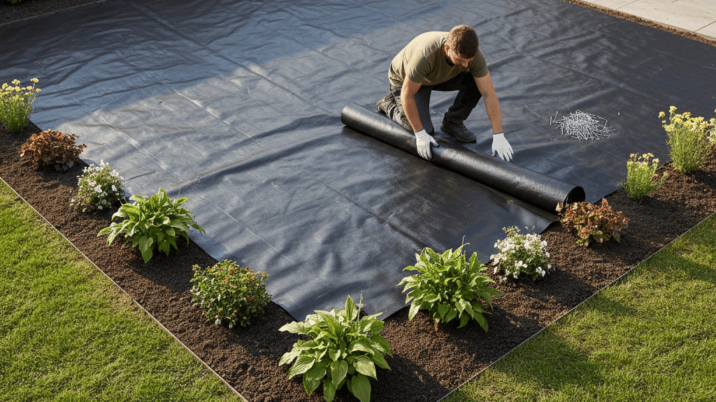 Install a Weed Barrier