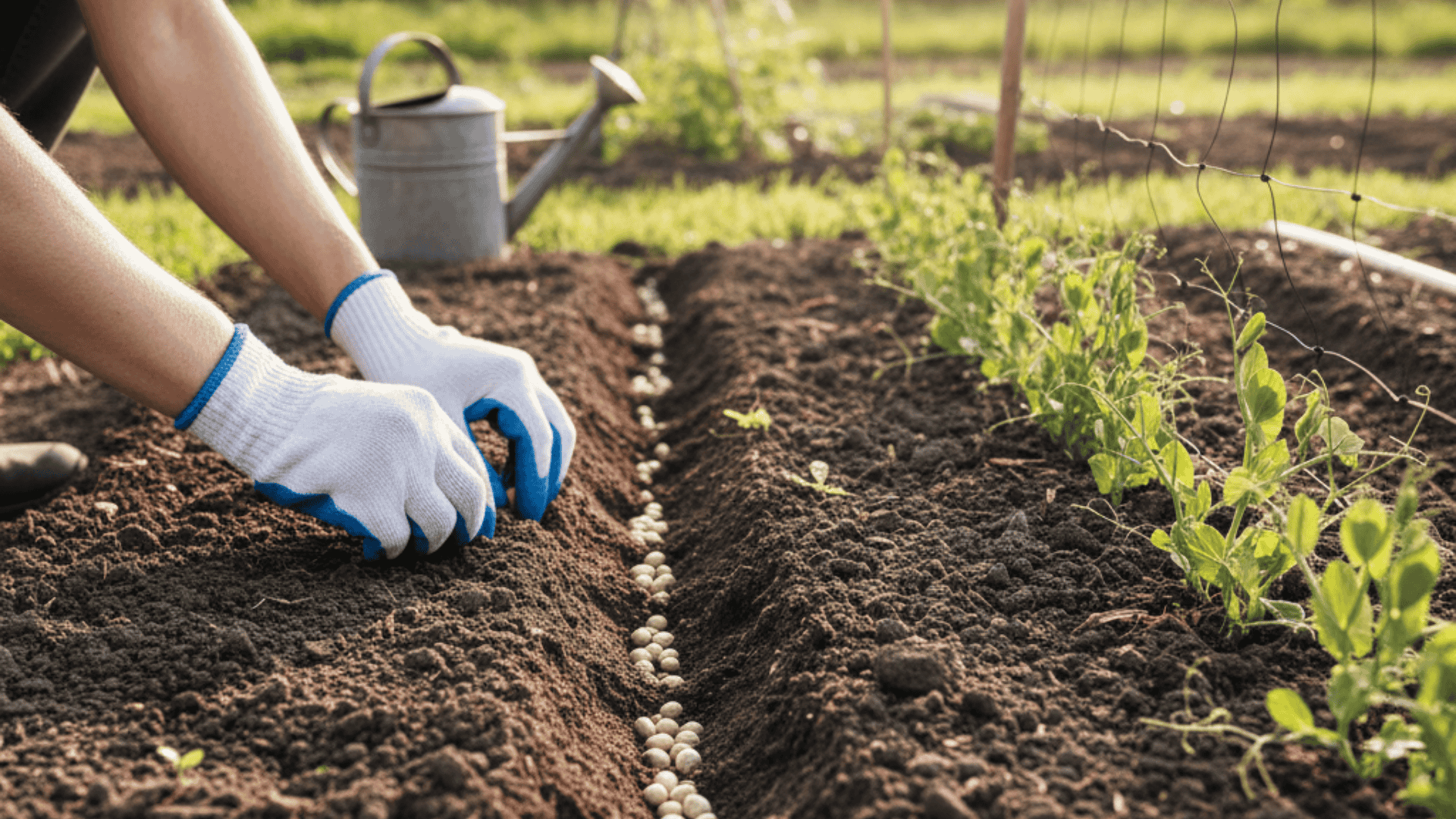 sugar+snap+peas+companion+plants